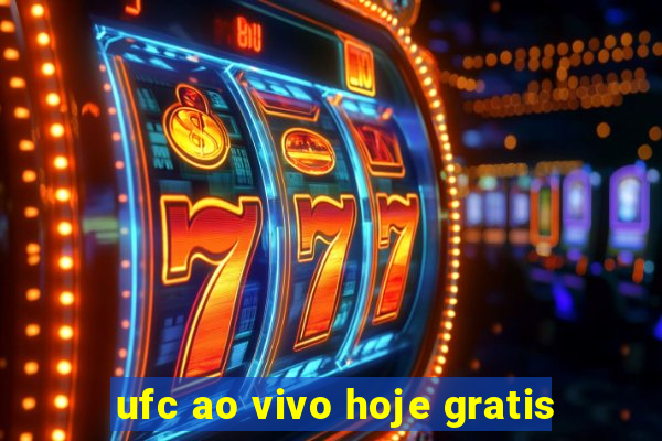 ufc ao vivo hoje gratis